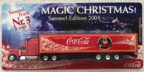 10140-2 € 6,00 coca cola vrachtwagen nr 3 van 3 kerstman met flesje 18 cm.jpeg